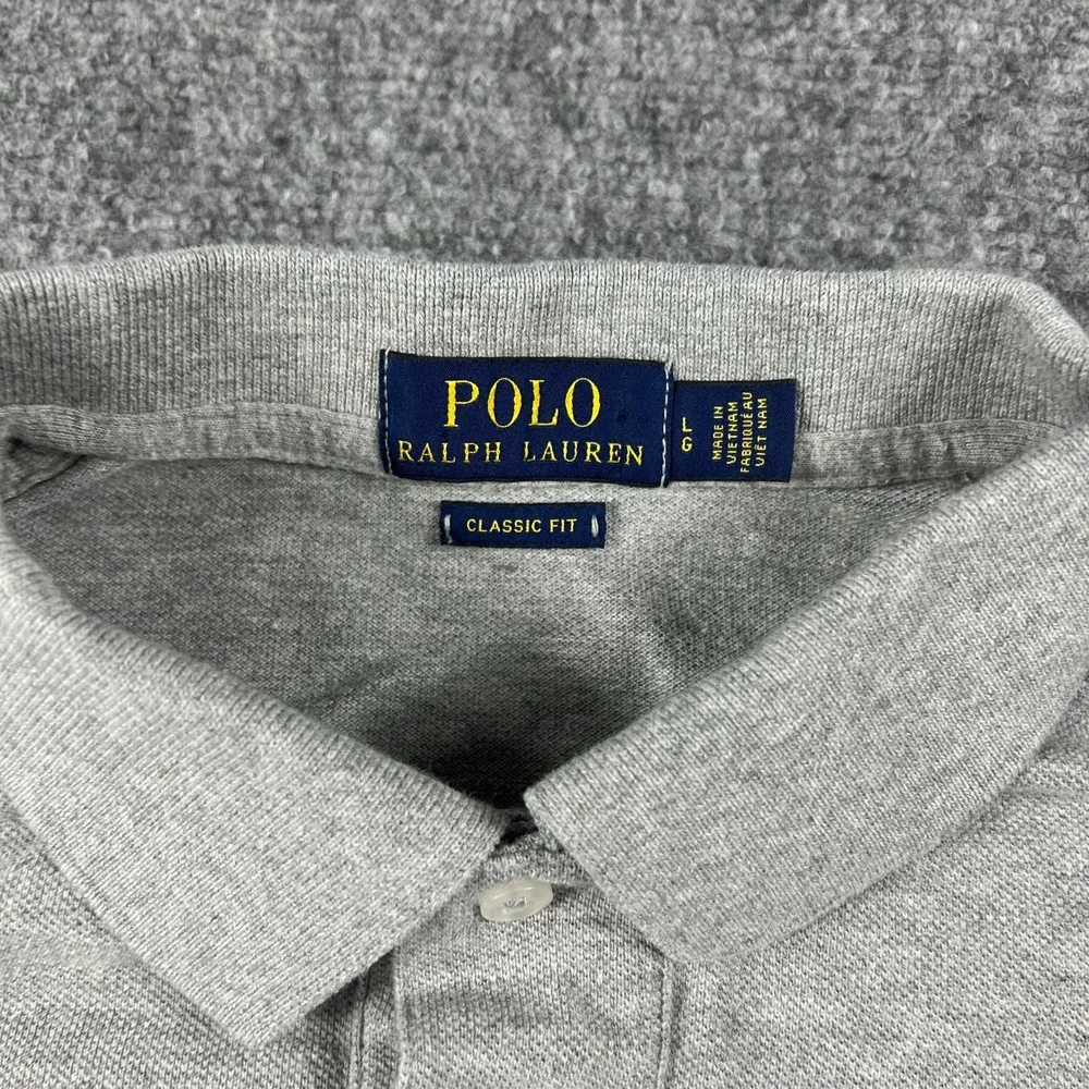 Polo Ralph Lauren Polo Shirts Mens Large Multi Color Classic Fit Cotton 3 Pack